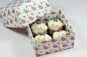 Xmas Pudding Macarons