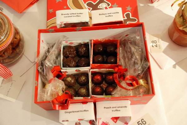 Chocolate truffle box