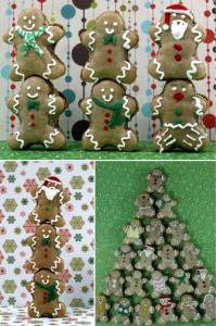 Gingerbread Man Macarons