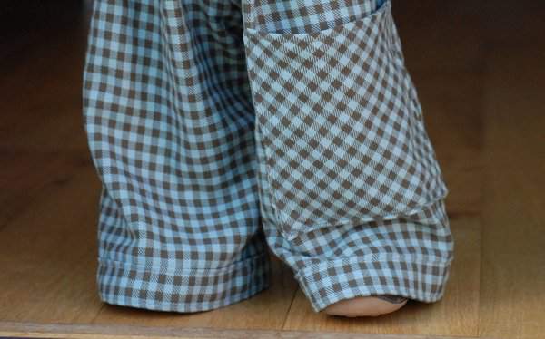 Cuffs and pocket