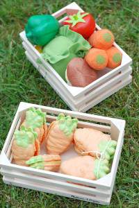 Carrot Macarons