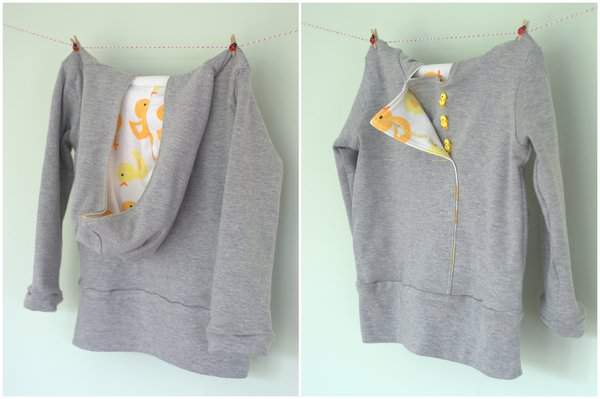 Urban Duck Hoodie Front and Back