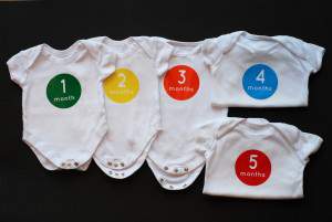 First 12 months baby vest set