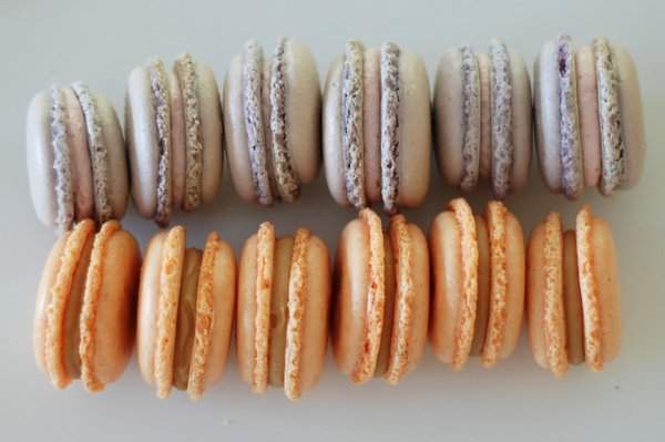 Overmixed macarons