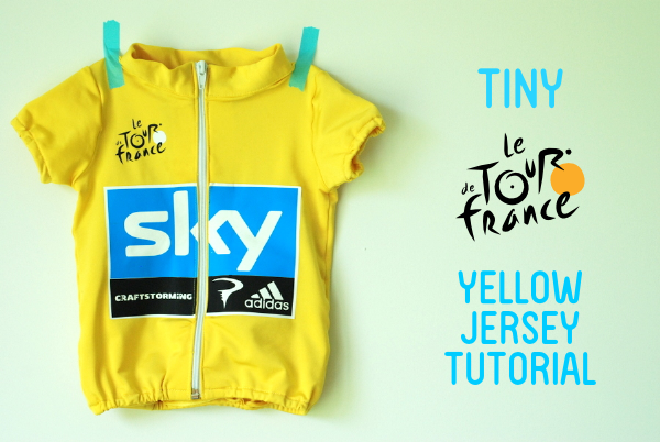 Tiny Tour de France Yellow Jersey Tutorial