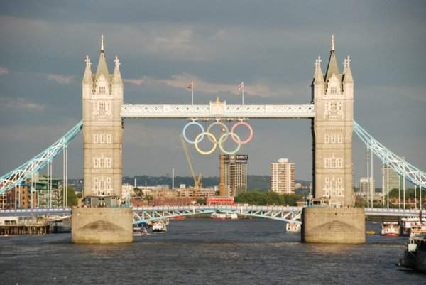Tower Bridge Olympic Rings