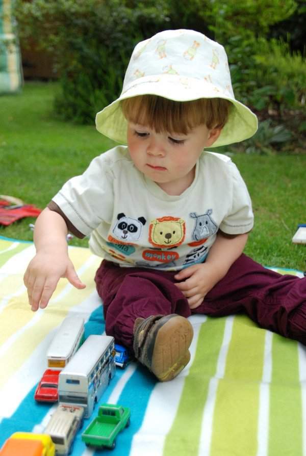 Monkey Bucket Hat on Rowan