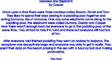 Monkeys and Elephants