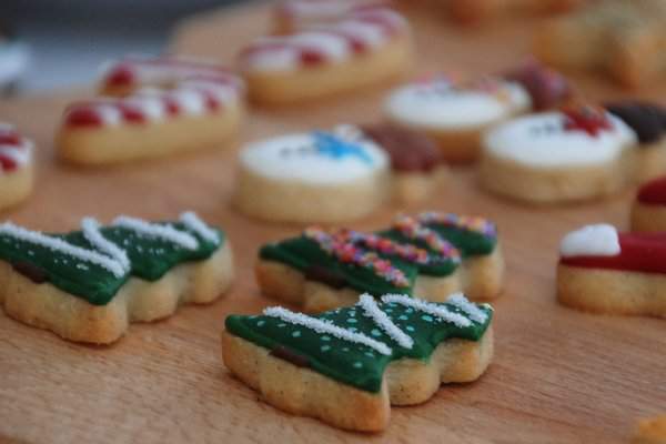 Christmas Tree Cookies