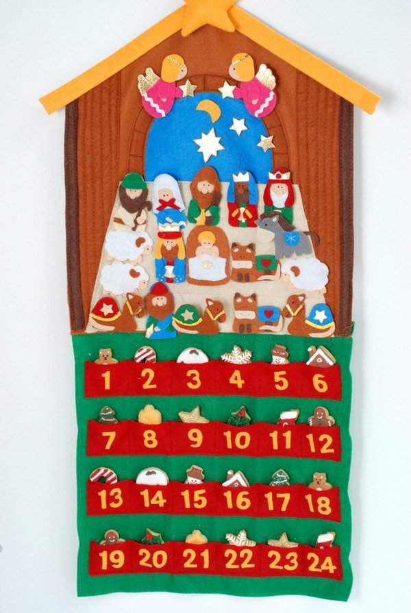 Mini Christmas Cookie Advent Calendar