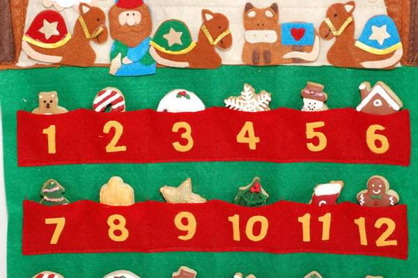 Mini Christmas Cookie Advent Calendar 2