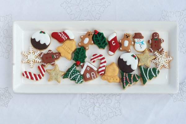 Mini Christmas Cookies for Advent Calendar 4