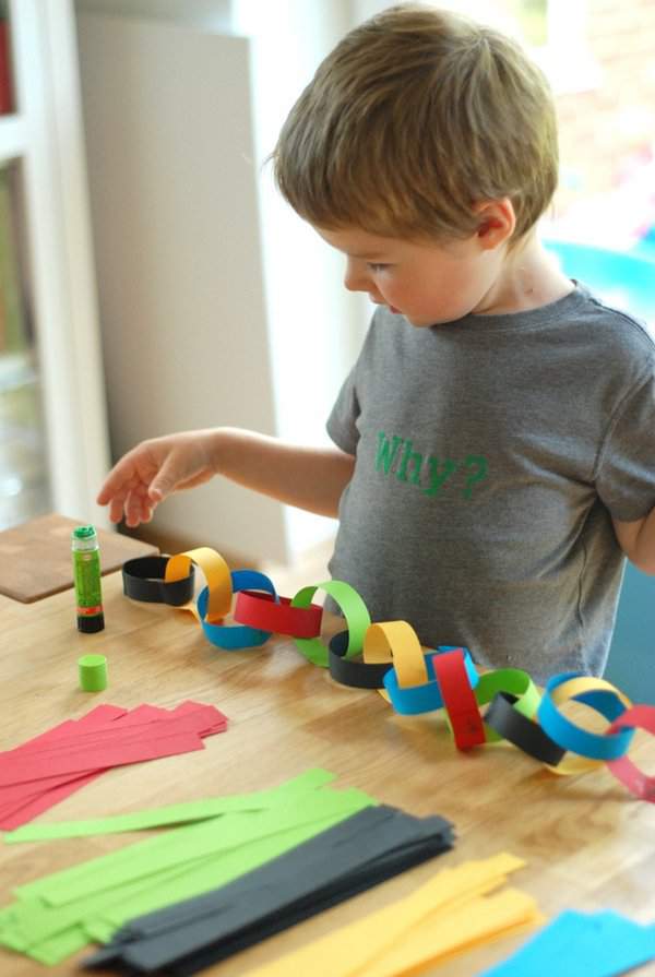 Olympic Paper Chain