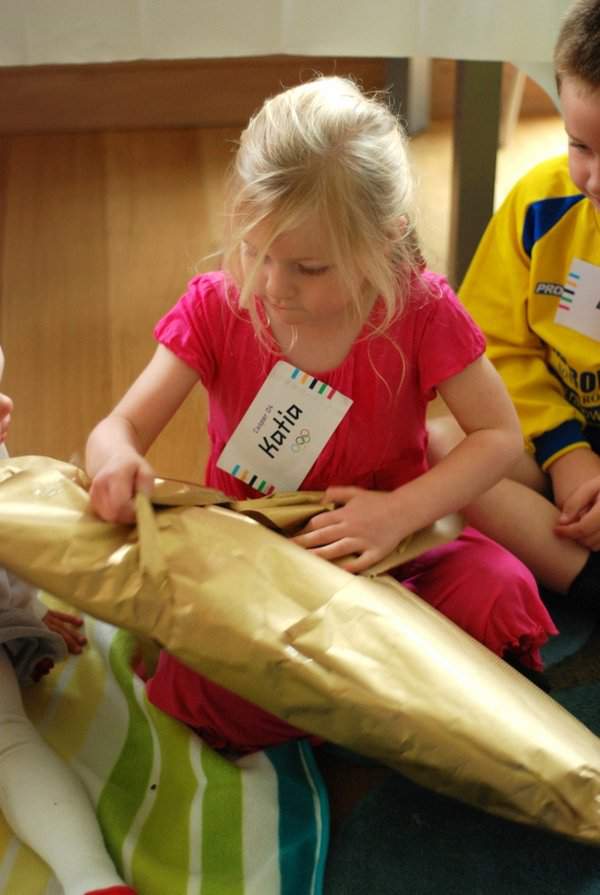 Pass the Olympic Torch Parcel