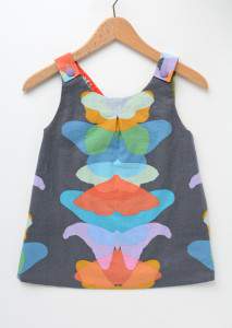 Butterfly Roly Poly Pinafore