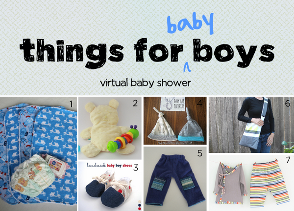 Things for Baby Boys Collage
