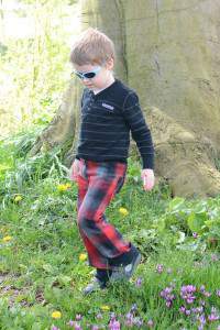 Plaid Surfer Slacks