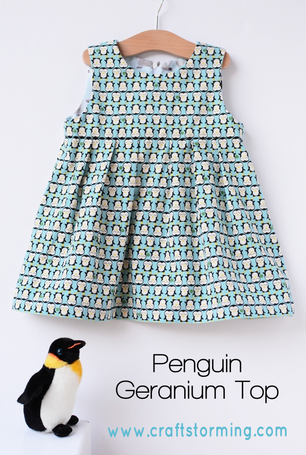 Penguin Geranium Top