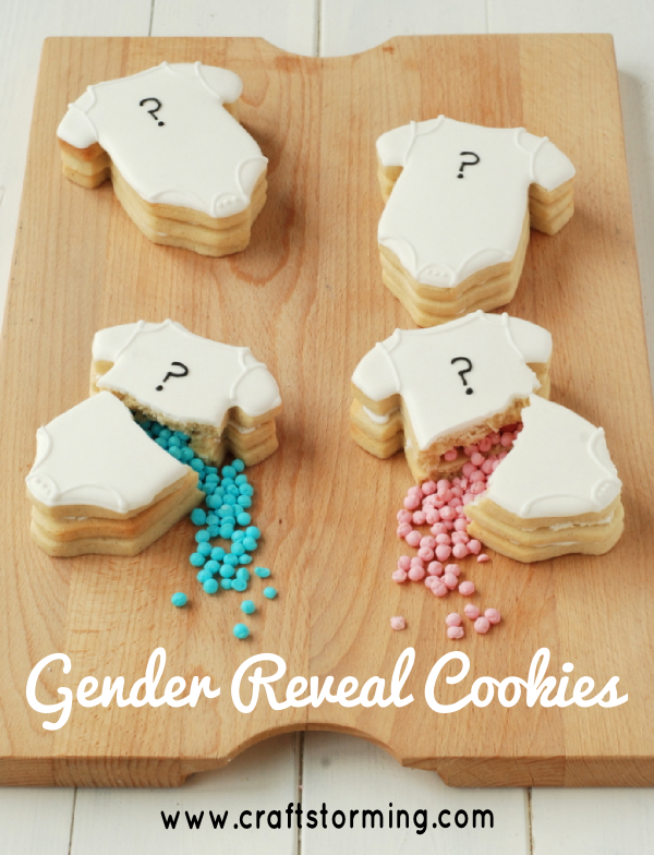 Gender Reveal Cookies