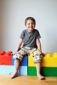 Rainbow Lego Shorts
