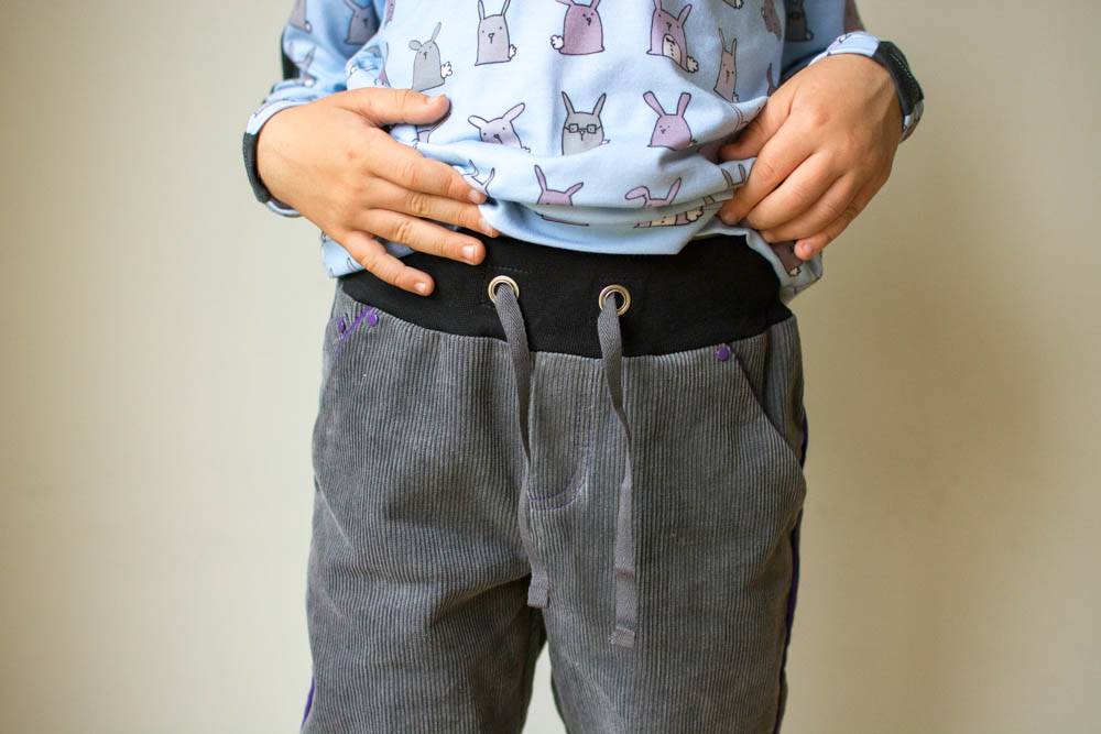 Twisted Trousers - waistband