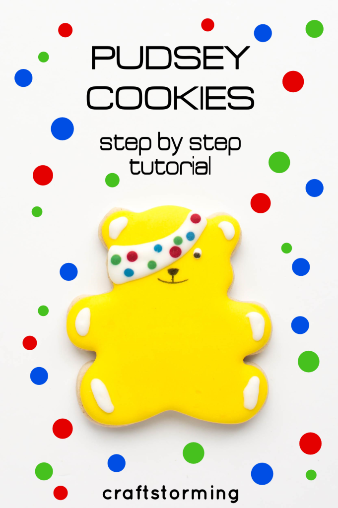 Pudsey Cookies Step by Step Tutorial