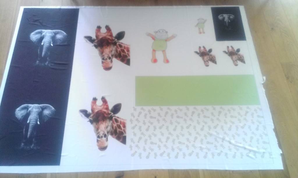Fabric layout