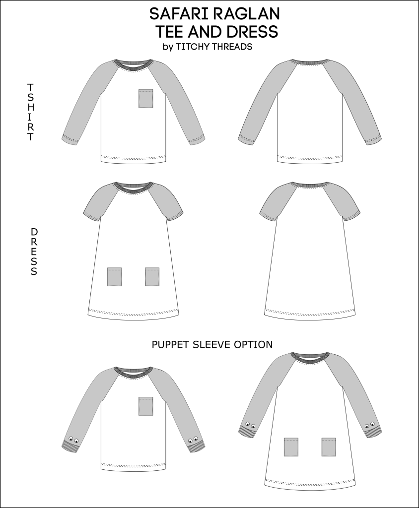 Safari Raglan Options