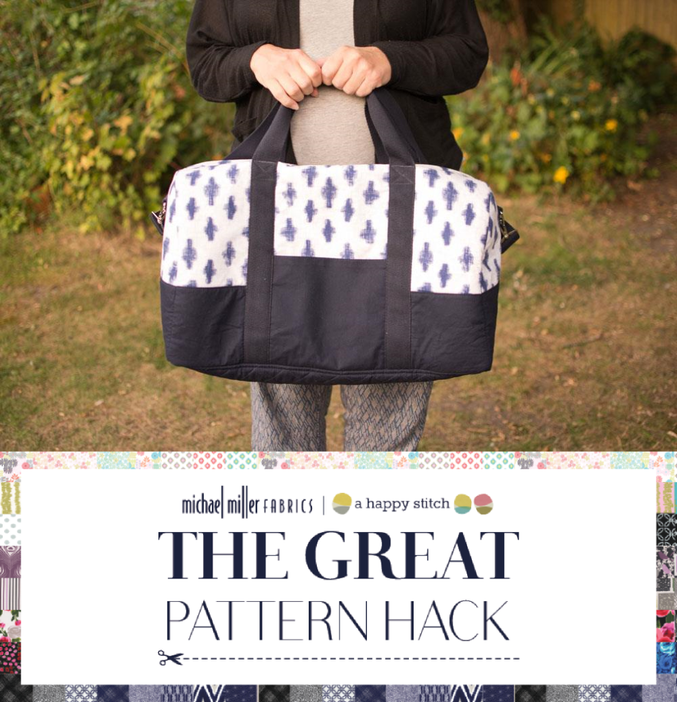 The Great Pattern Hack - Portside Duffle Bag by Craftstorming