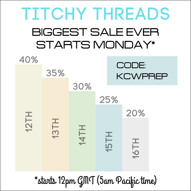 Titchy Threads Autumn 2015 Sale