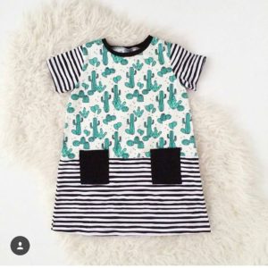 How cool is this dress by sewingthatbites Its the rowanteehellip