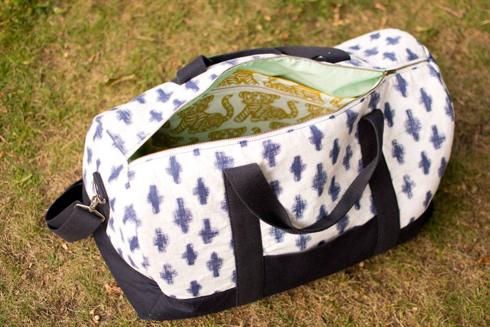 The Great Pattern Hack: Portside Duffle Bag – Craftstorming