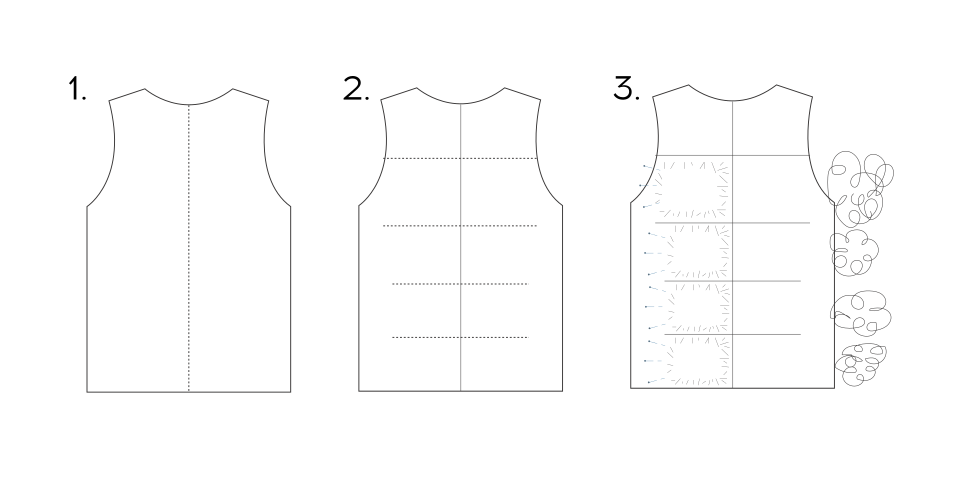 Super fun tutorial to turn a tee pattern into a Muscle Man Tee. Would be great as part of a Superhero costume.