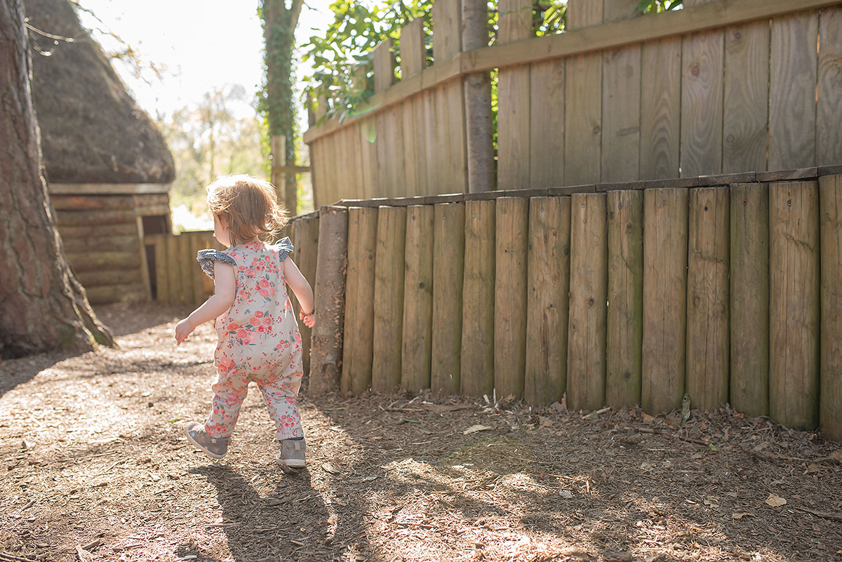 Rain Dance Romper pattern in floral Nani Iro brushed cotton twill