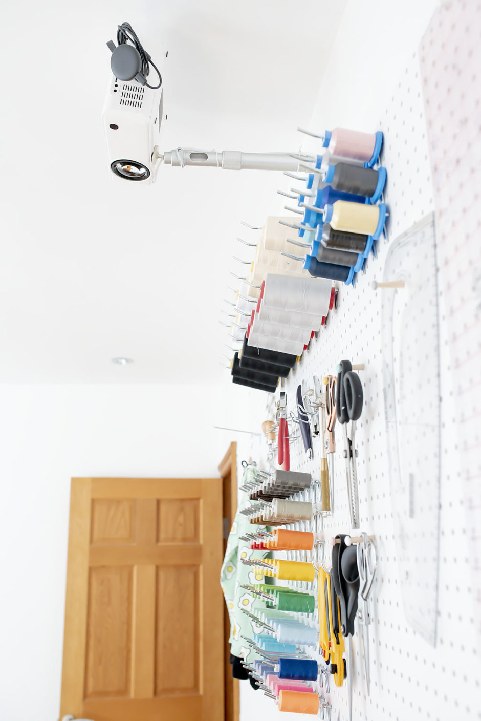 Introduction to using projectors for pdf sewing patterns Craftstorming